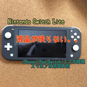 Nintendo Switch Lite 液晶交換修理！画面が映らない！当日修理可能！